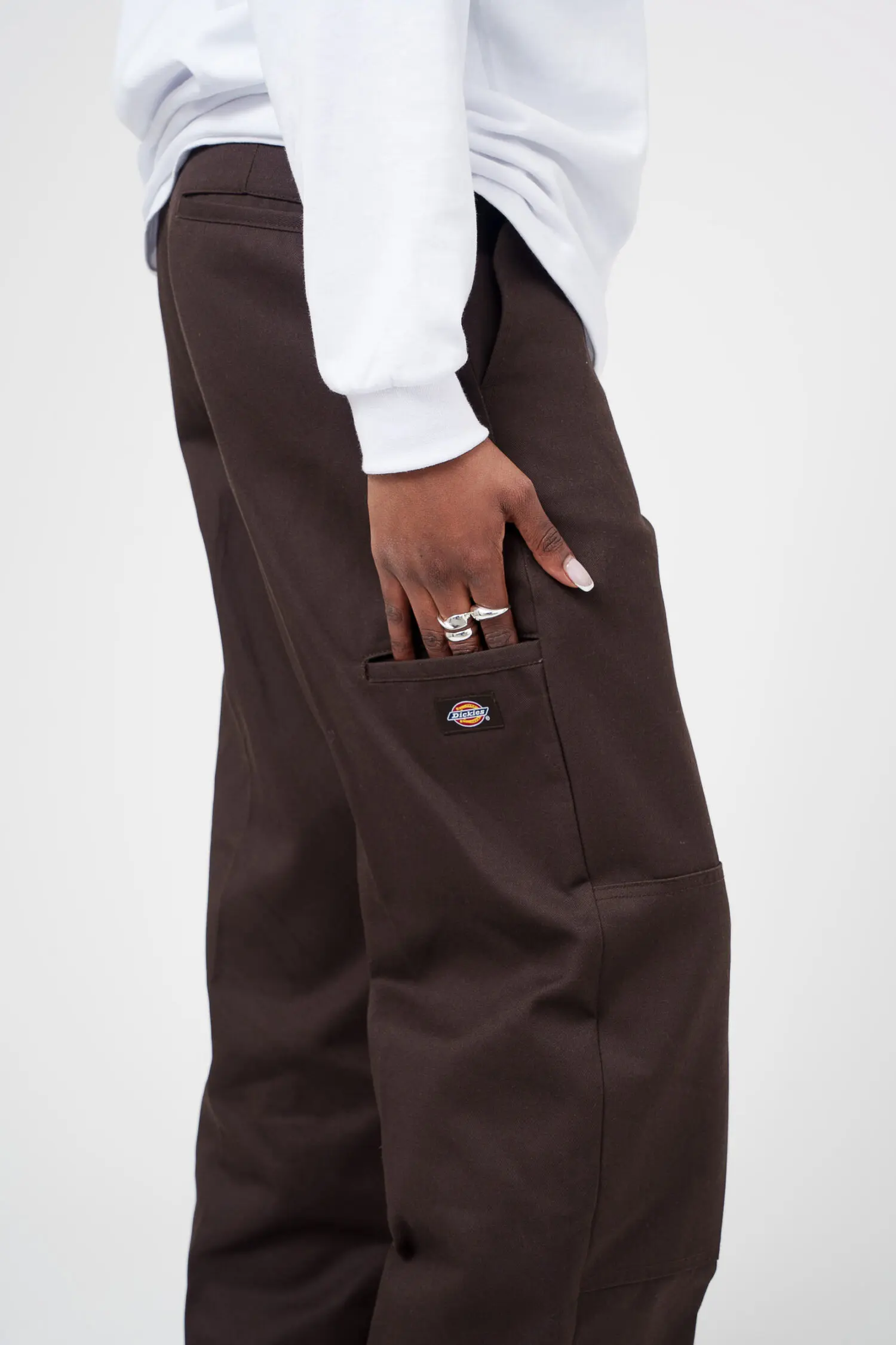 Pant Dickies Double Knee Original Marron – Image 3