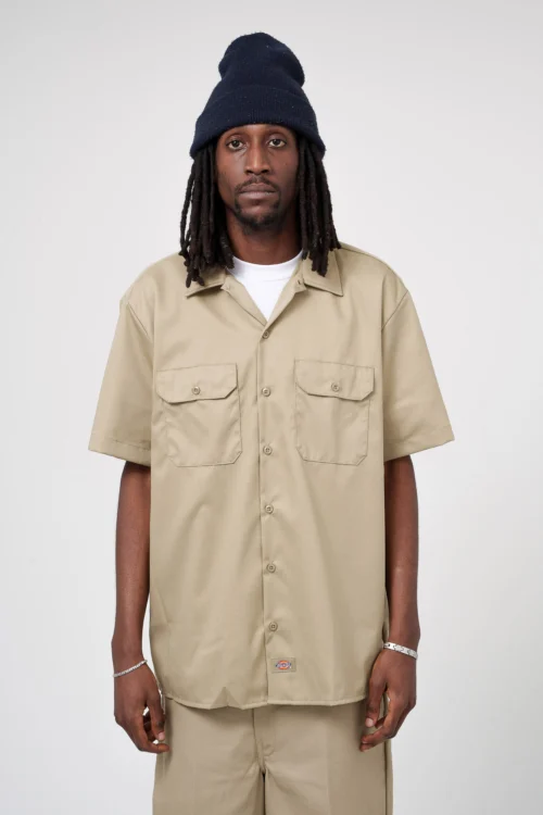 Chemise Dickies Khaki Manches Courtes