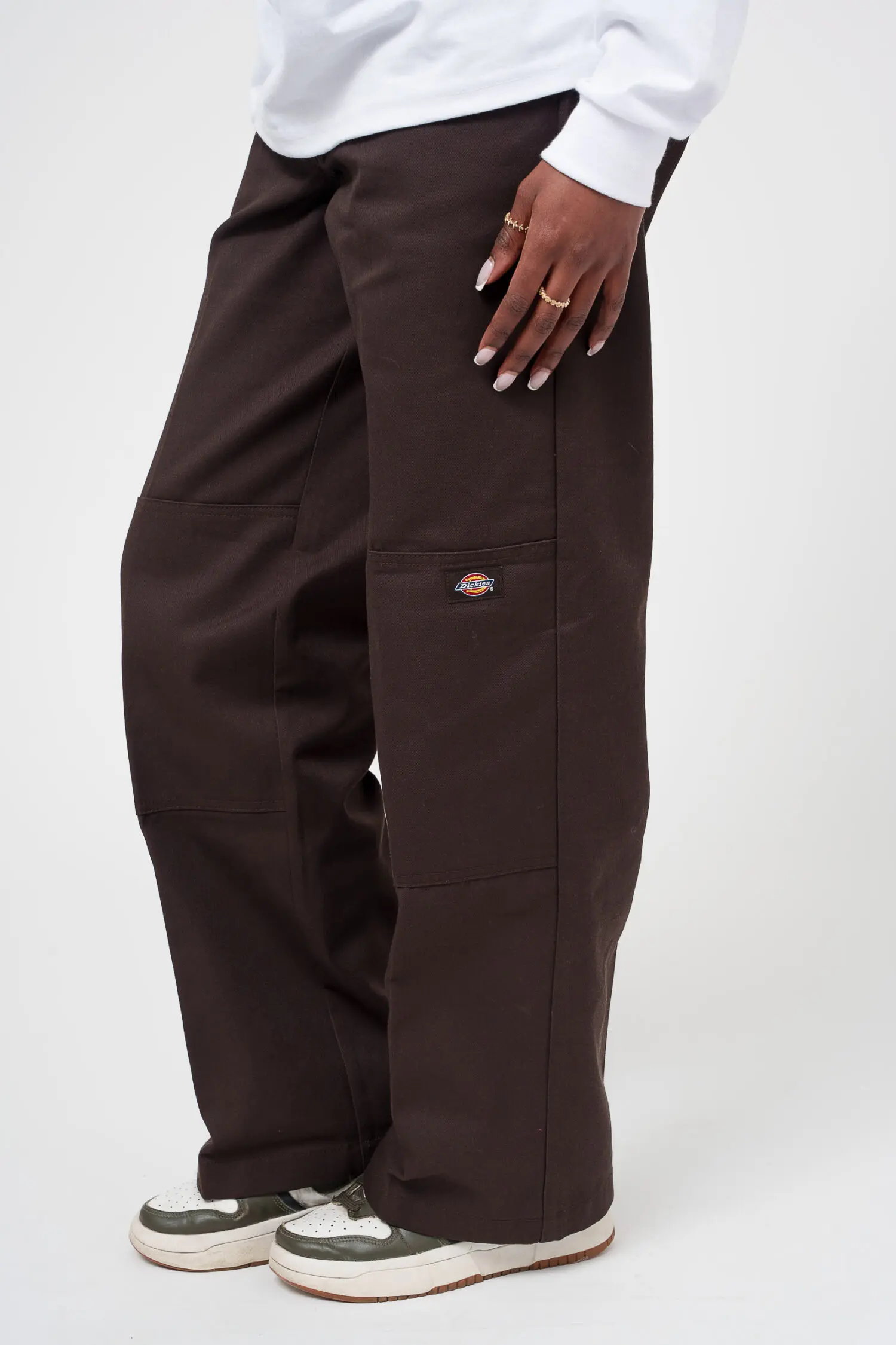 Pant Dickies Double Knee Original Marron