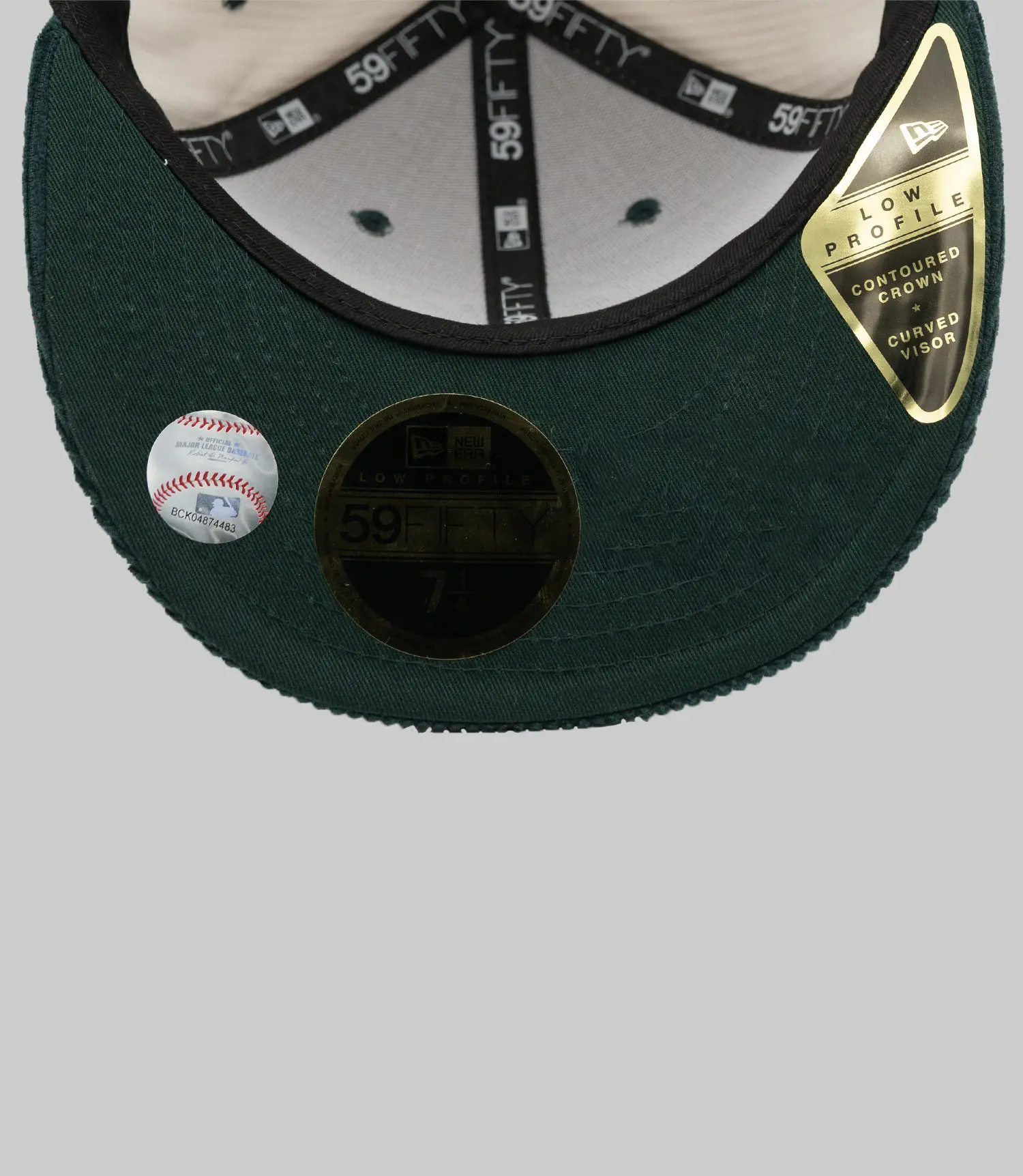 NEW ERAMLB CORD 59FIFTY LP OAKLAND ATHLETICS