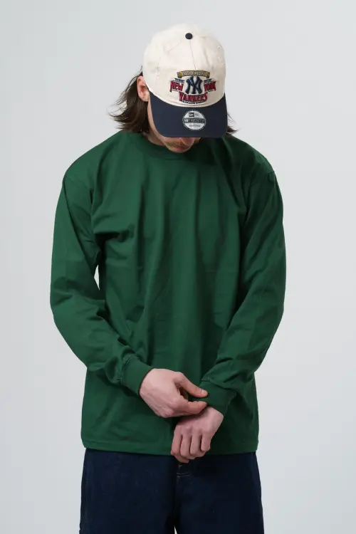 T-shirt ProClub Vert Sapin manches longues