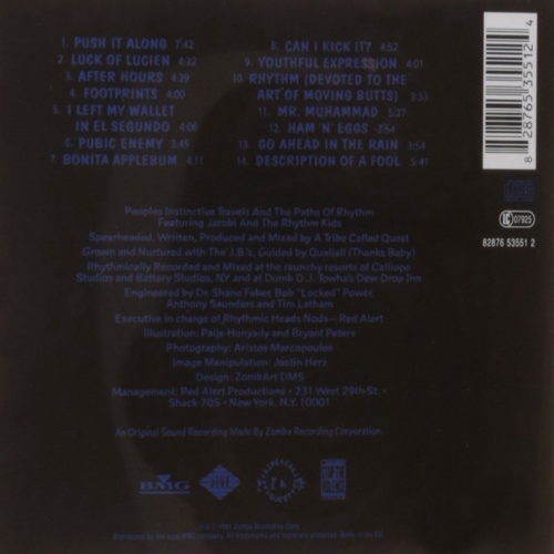 Alternative view of A Tribe Called Quest - People's Instinctive Travels and the Paths of Rhythm (CD)