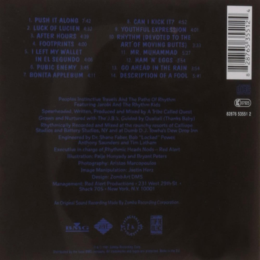 A Tribe Called Quest - People's Instinctive Travels and the Paths of Rhythm (CD) – Image 2