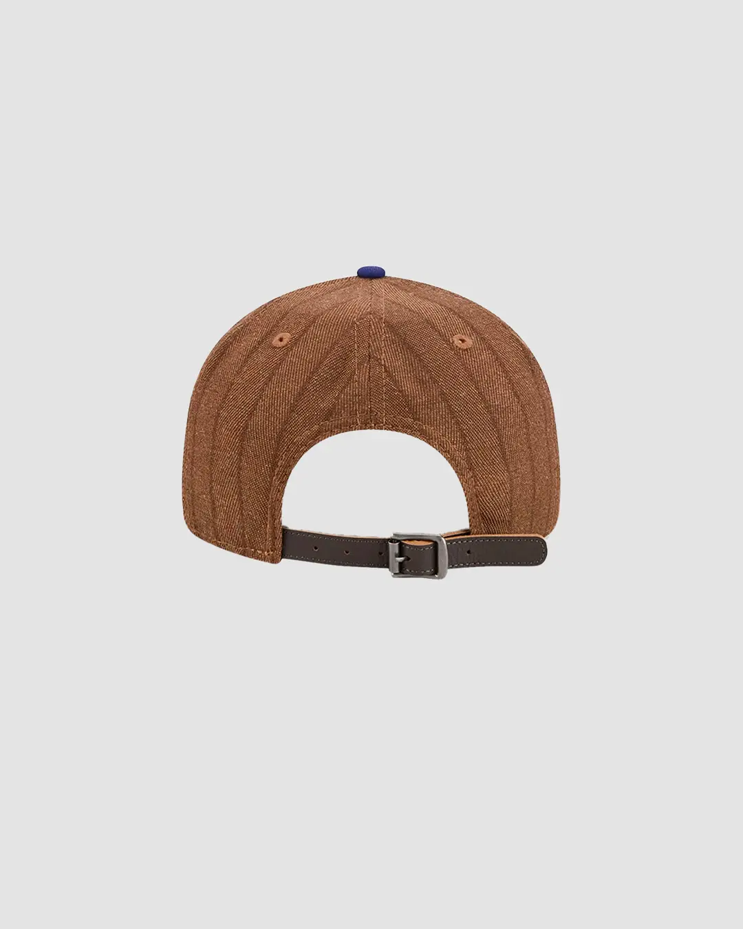 Casquette New Era 9FIFTY Retro Crown Wool Three Looms x MLB LA Dodgers coloris Pinstripe Dark Brown