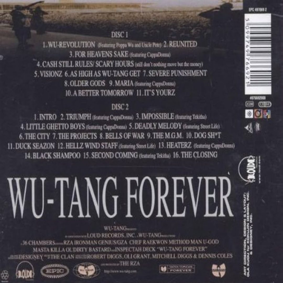 Wu-Tang Clan - Wu-Tang Forever (CD) – Image 2