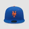 Casquette New Era 59FIFTY New York Mets ajustée bleu roi, vue arrière avec logo MLB
