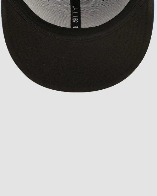 Casquette New Era 59FIFTY New York Mets ajustée bleu roi, vue arrière avec logo MLB