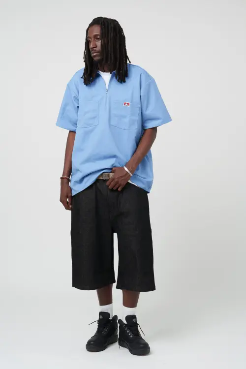 Alternative view of Short Ben Davis Denim Carpenter Noir