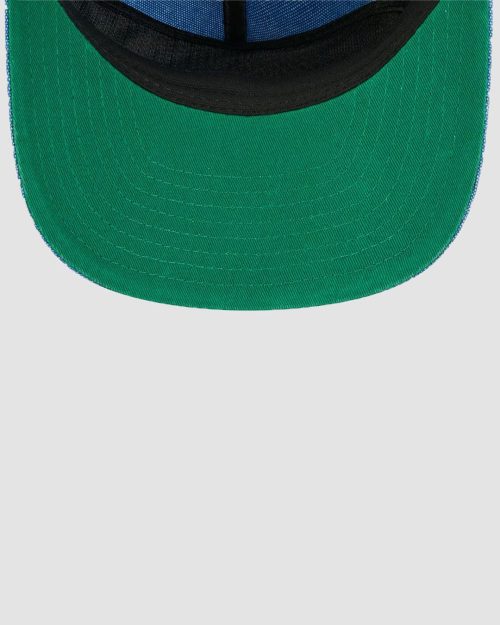 Casquette New Era 19TWENTY New York Mets Blue Prime Edition MLB vue de la visière verte