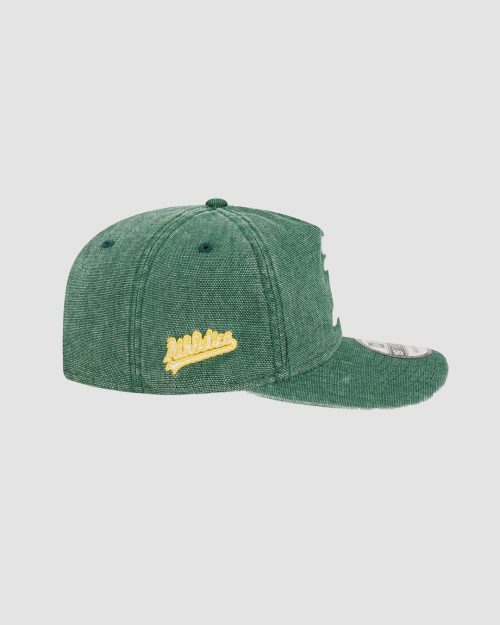 Casquette New Era 19TWENTY Oakland Athletics Classic Green Prime Edition MLB vue de coté