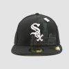 Casquette New Era 59FIFTY Fitted Chicago White Sox MLB noir avec broderie skyline