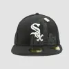 Casquette New Era 59FIFTY Fitted Chicago White Sox MLB noir avec broderie skyline