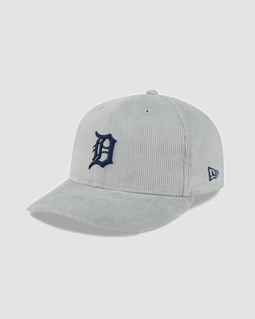 Alternative view of New Era 59FIFTY Fitted Detroit Tigers Light Gray Corduroy Pre-curve