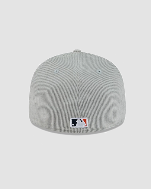 New Era 59FIFTY Fitted Detroit Tigers Light Gray Corduroy Pre-curve – Image 3